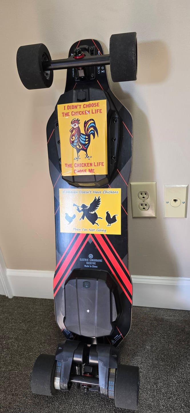 Customer photo review of Refurbished or Pre-Owned Backfire Boards