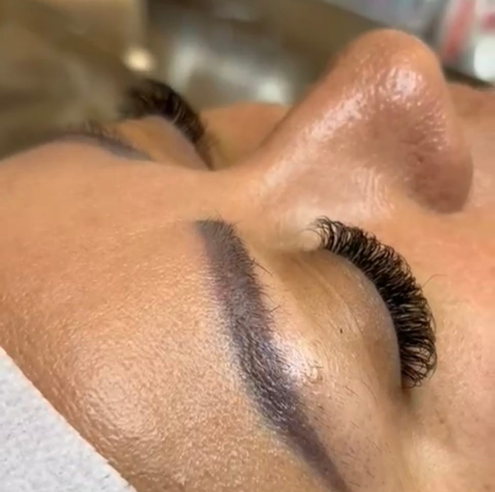 Customer photo review of Classic Eyelash Extension 0.15mm