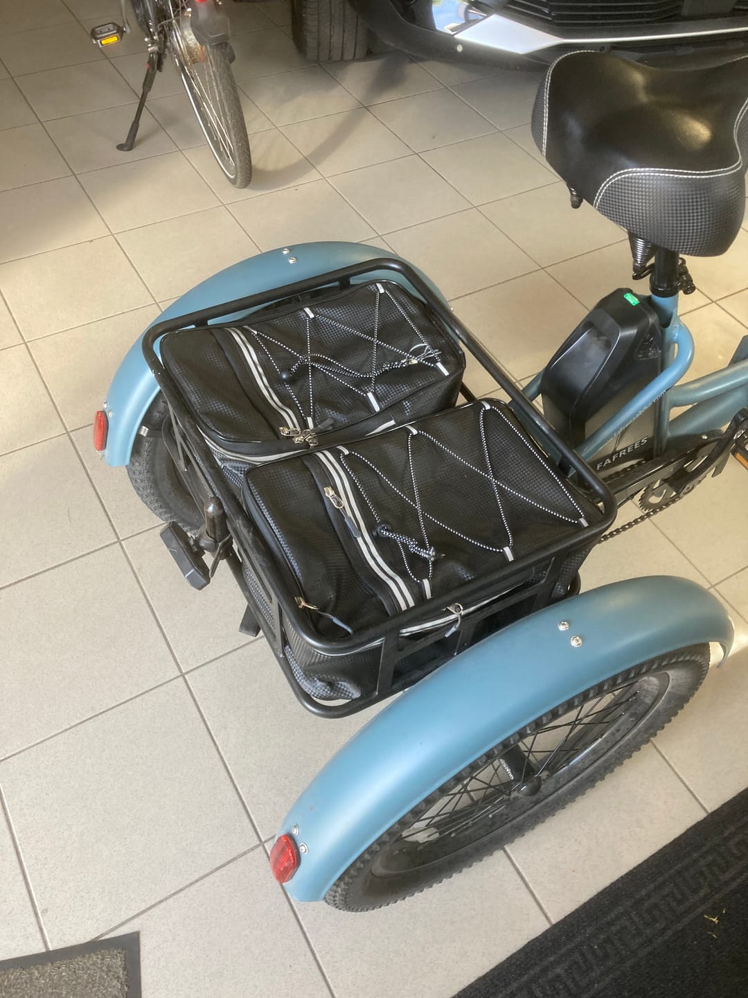 Customer photo review of 12L Waterproof Bicycle Bag