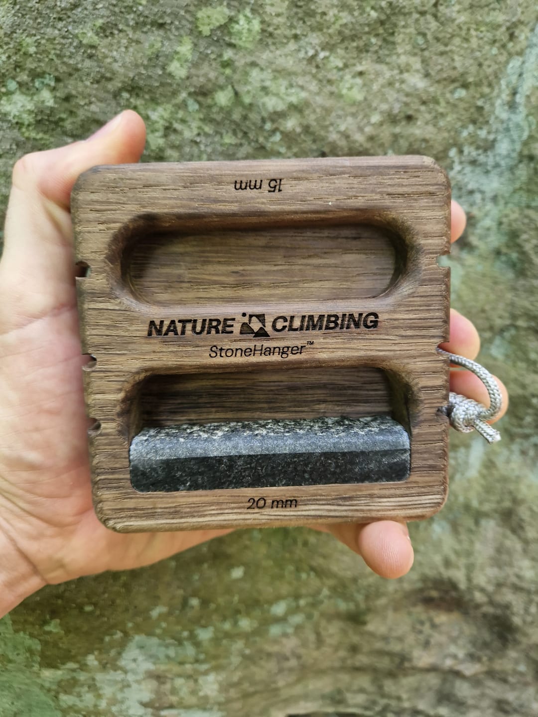 Customer photo review of Stone Hanger Black Edition
