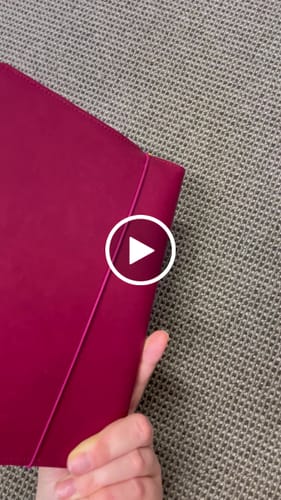 Customer video review of Planners Starter Kit-  'CANDY HEART'