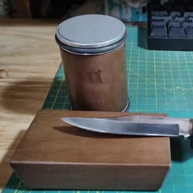 Customer photo review of NOVARA DIAMOND ROLLING KNIFE-SHARPENER SET