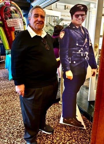 Customer photo review of Personalized Cardboard Cutouts | Custom Life Size Cutout