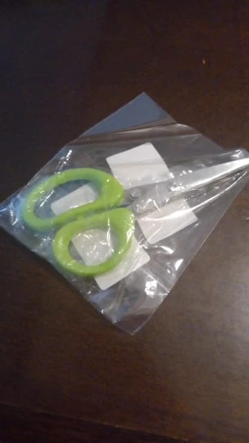 Customer photo review of Multiblades Kitchen Scissors