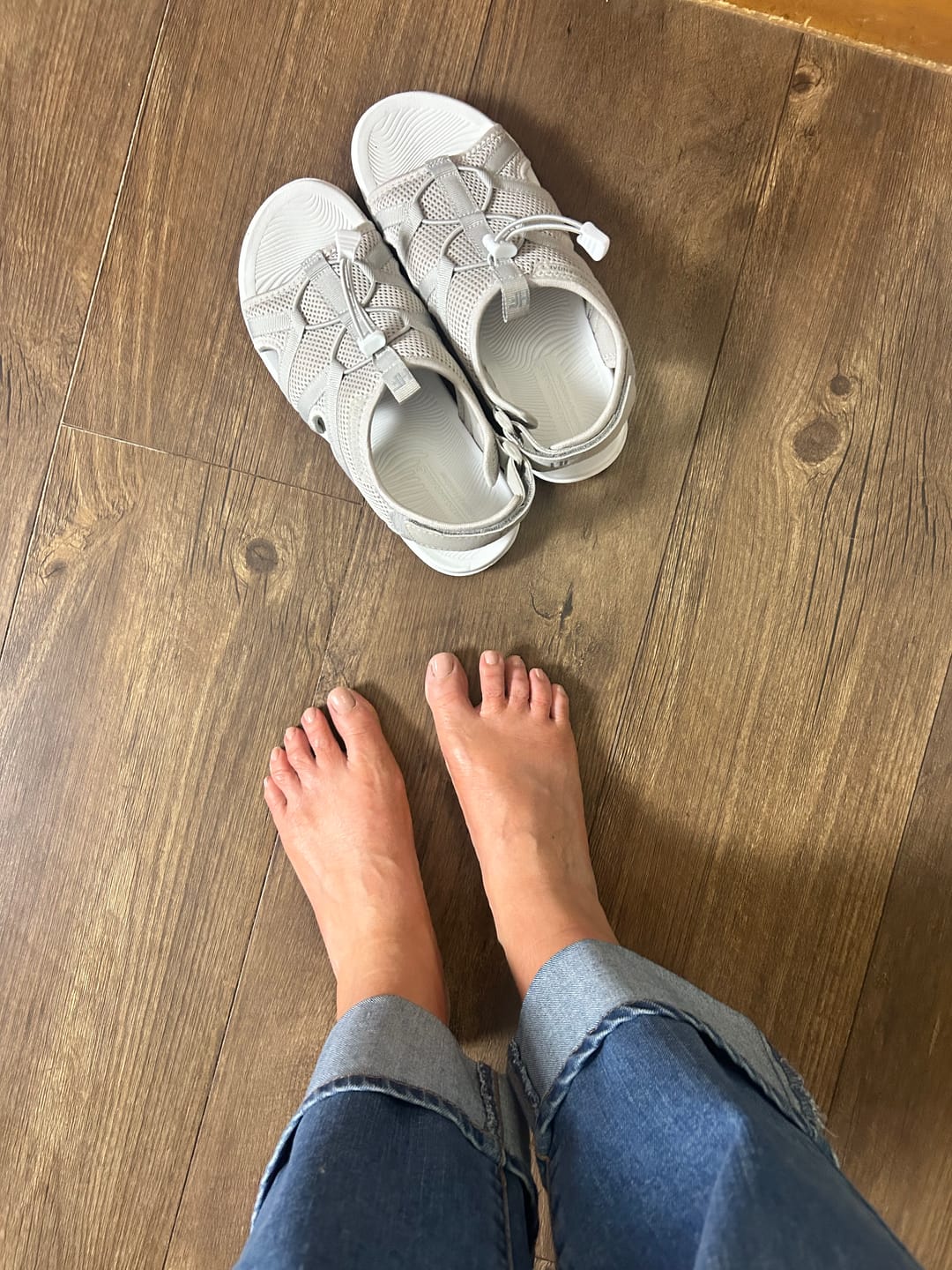 Customer photo review of HF Baresandals II – Ergonomic Footbed & Ultra-Lightweight Barefoot Sandals