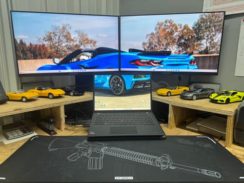 Customer photo review of 717 Supply AR Desk Pad