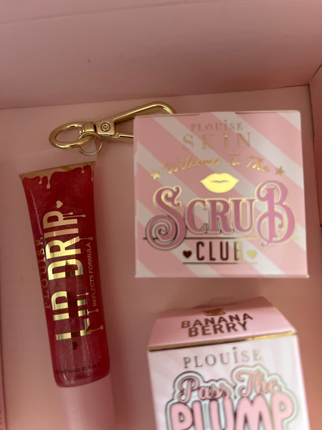 Customer photo review of P. Louise Exfoliator Lip Scrub