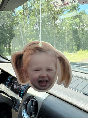 Customer photo review of Custom Shape Air Freshener