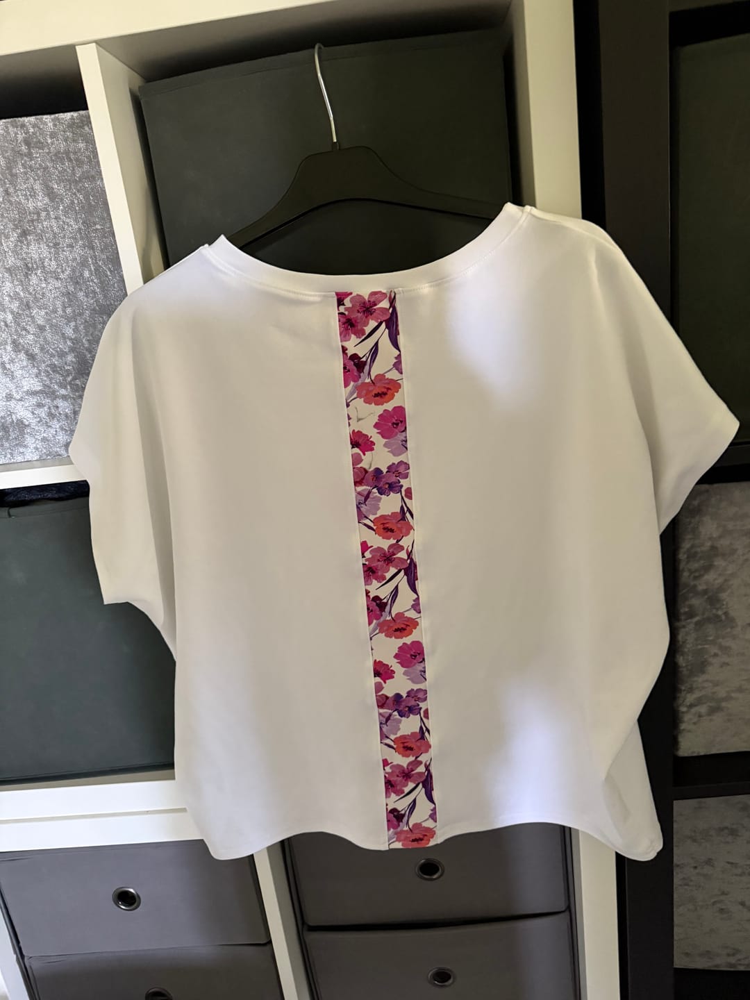Customer photo review of Bright Florals Cotton Jersey Fabric
