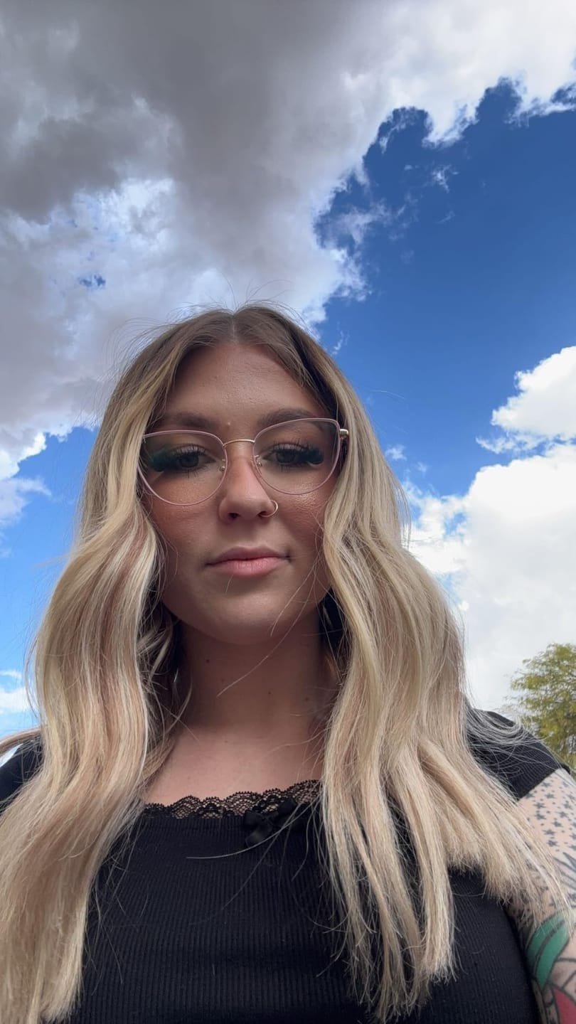 Customer photo review of 3x5 Inches Virgin Human Hair Toppers Mono Base Balayage Blonde #3/8/22