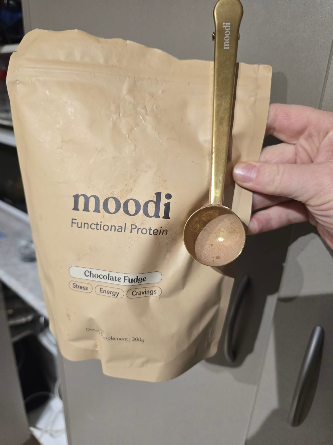 Customer photo review of Protein Scoop Clip