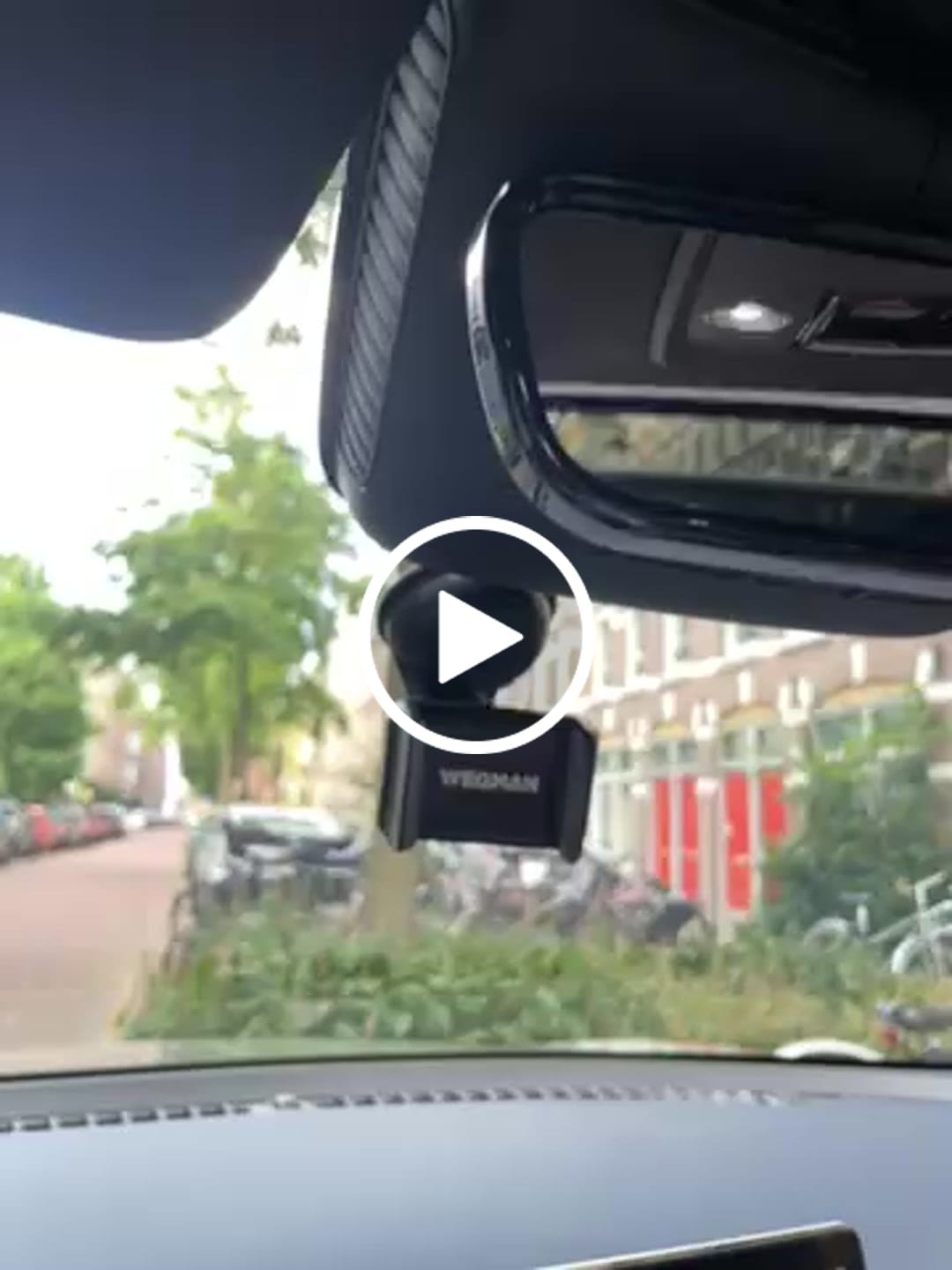 Customer video review of WEGMAN™ Telefoonhouder Auto met Zuignap