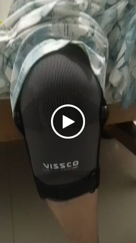 Customer video review of Hinged Knee Cap | Supports the Knee joint with mediolateral hinges | Color - Grey (Single Piece)