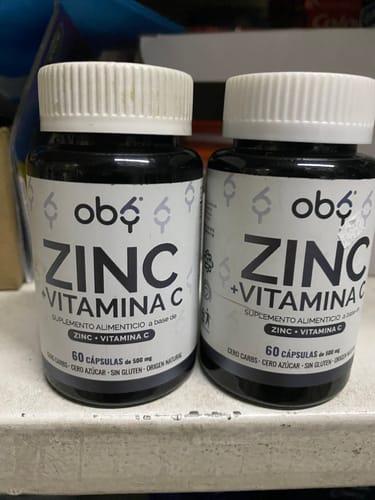 Customer photo review of OBY Zinc Puro + Vitamina C | 60 cápsulas + Proby Digest 30 Capsulas | 60 billones Probioticos y Prebioticos