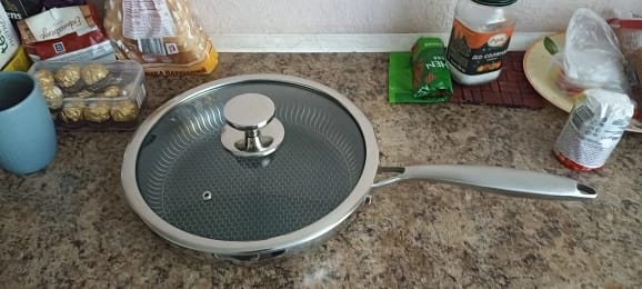 Customer photo review of PureClad™ - Hybrid Pan