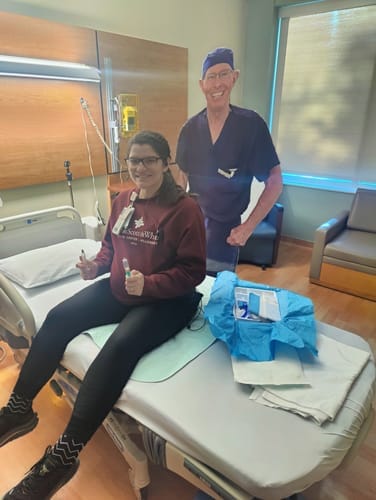 Customer photo review of Personalized Cardboard Cutouts | Custom Life Size Cutout