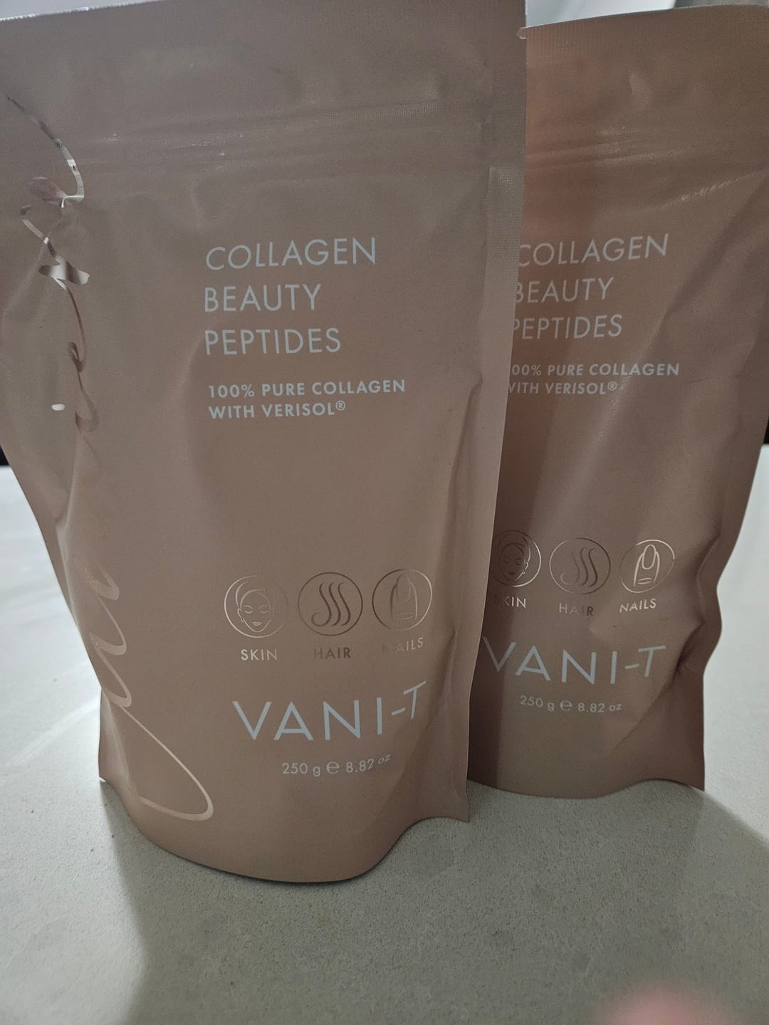 Customer photo review of Lumiere Collagen Beauty Peptides
