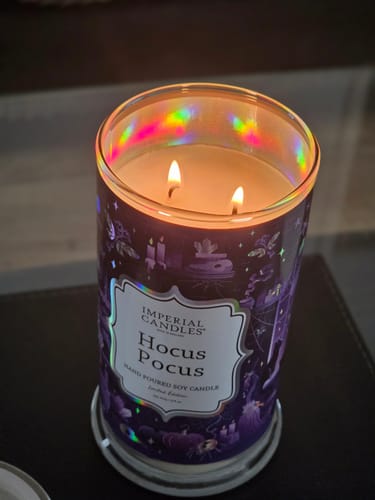 Customer photo of the Hocus Pocus candle from Victoria J.