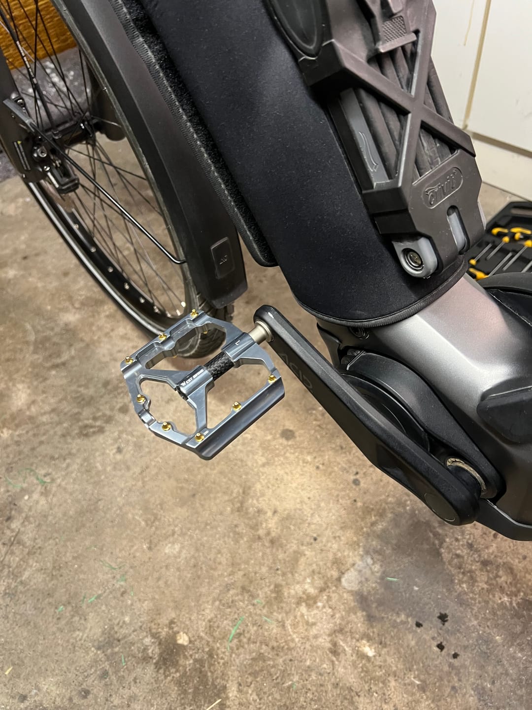 Customer photo review of Anti Rutsch Pedale