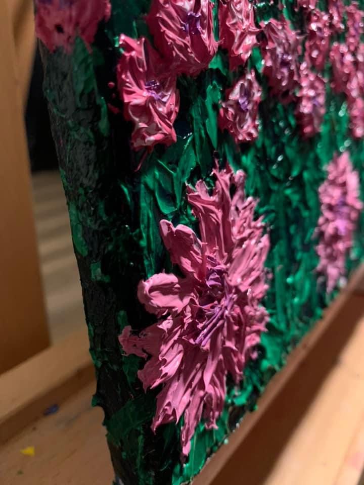 Customer photo review of DabblePaints™️ Titanium White — Thick-Body Acrylic Paint