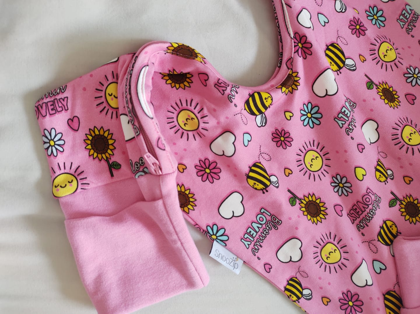 Customer photo review of Bloomin’ Lovely Onesie