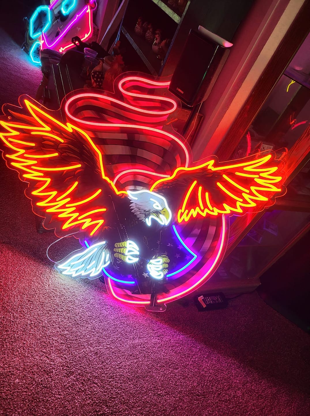 Customer photo review of Custom Neon Signs