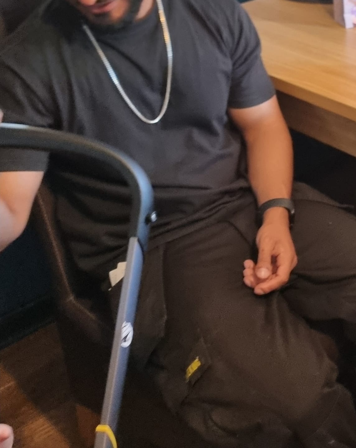 Customer photo review of 5mm Tennis Chain - White Gold
