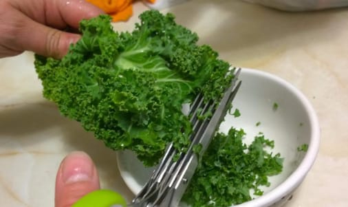 Customer photo review of Multiblades Kitchen Scissors