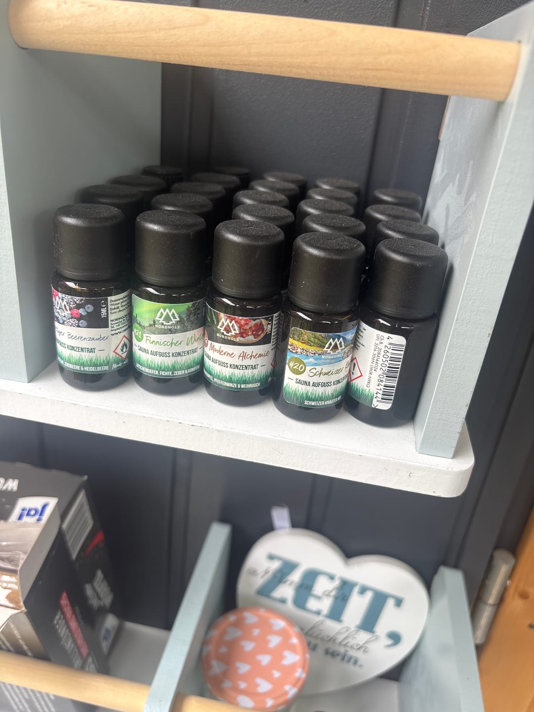 Customer photo review of Sauna Aufguss Konzentrat Discovery Box 24er