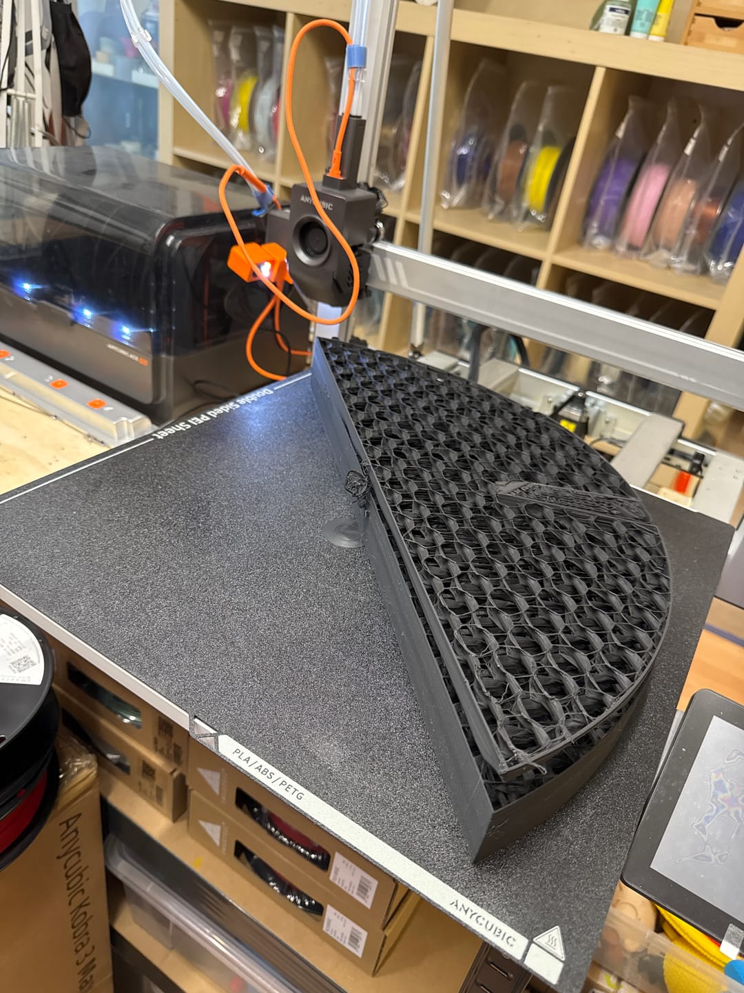 Customer photo review of Anycubic Kobra 3 Max Combo