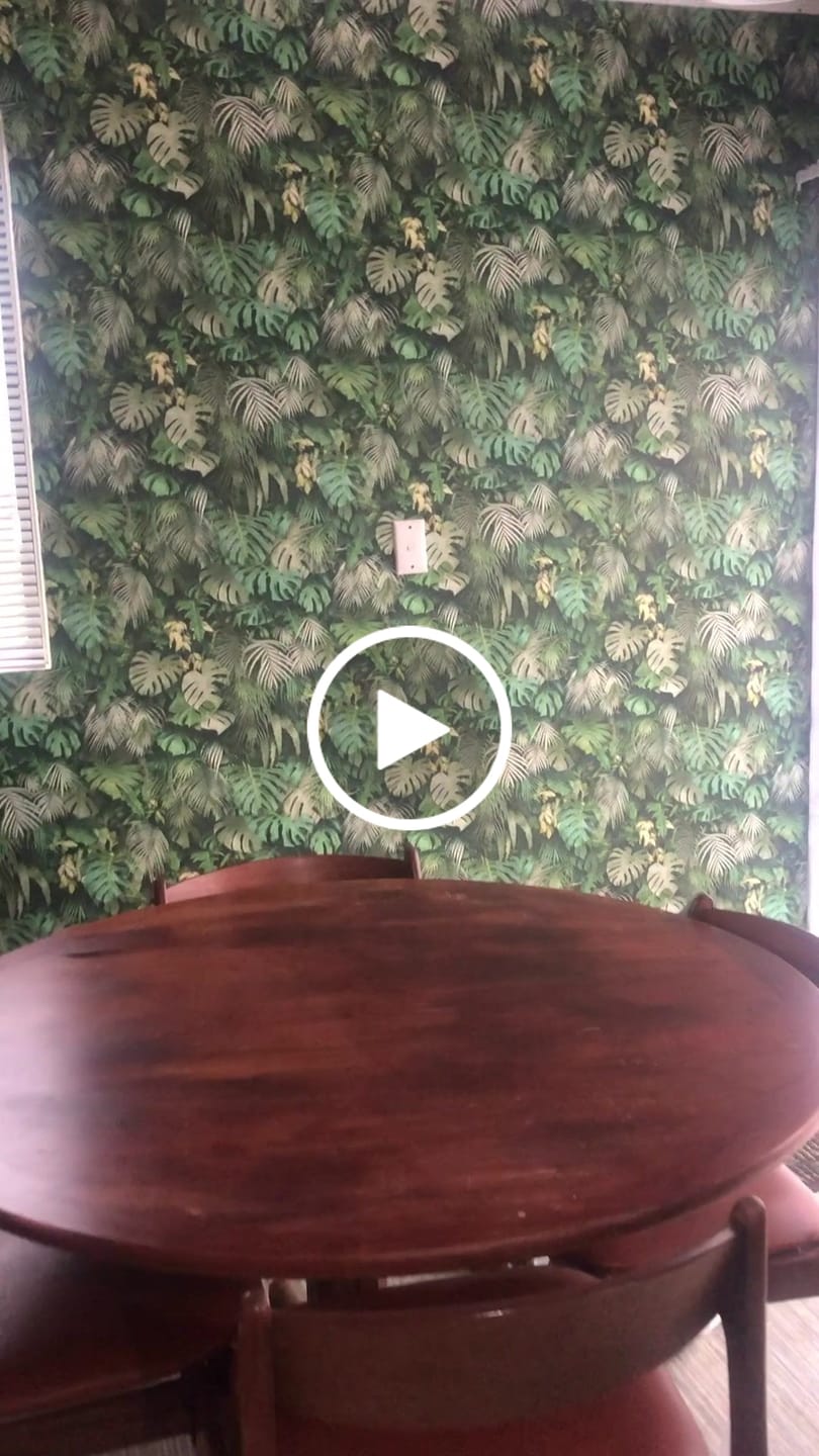 Customer video review of Monstera Jungle Wallpaper - Green - Non Woven