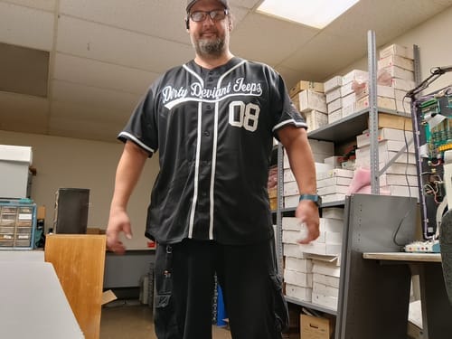 Customer photo review of Custom Baseball Jersey Stitched Personalized Baseball Sports Uniform For Men Women Boy