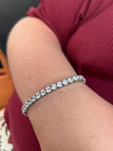 Customer photo review of TENNISBOY BRACELET. - 5MM