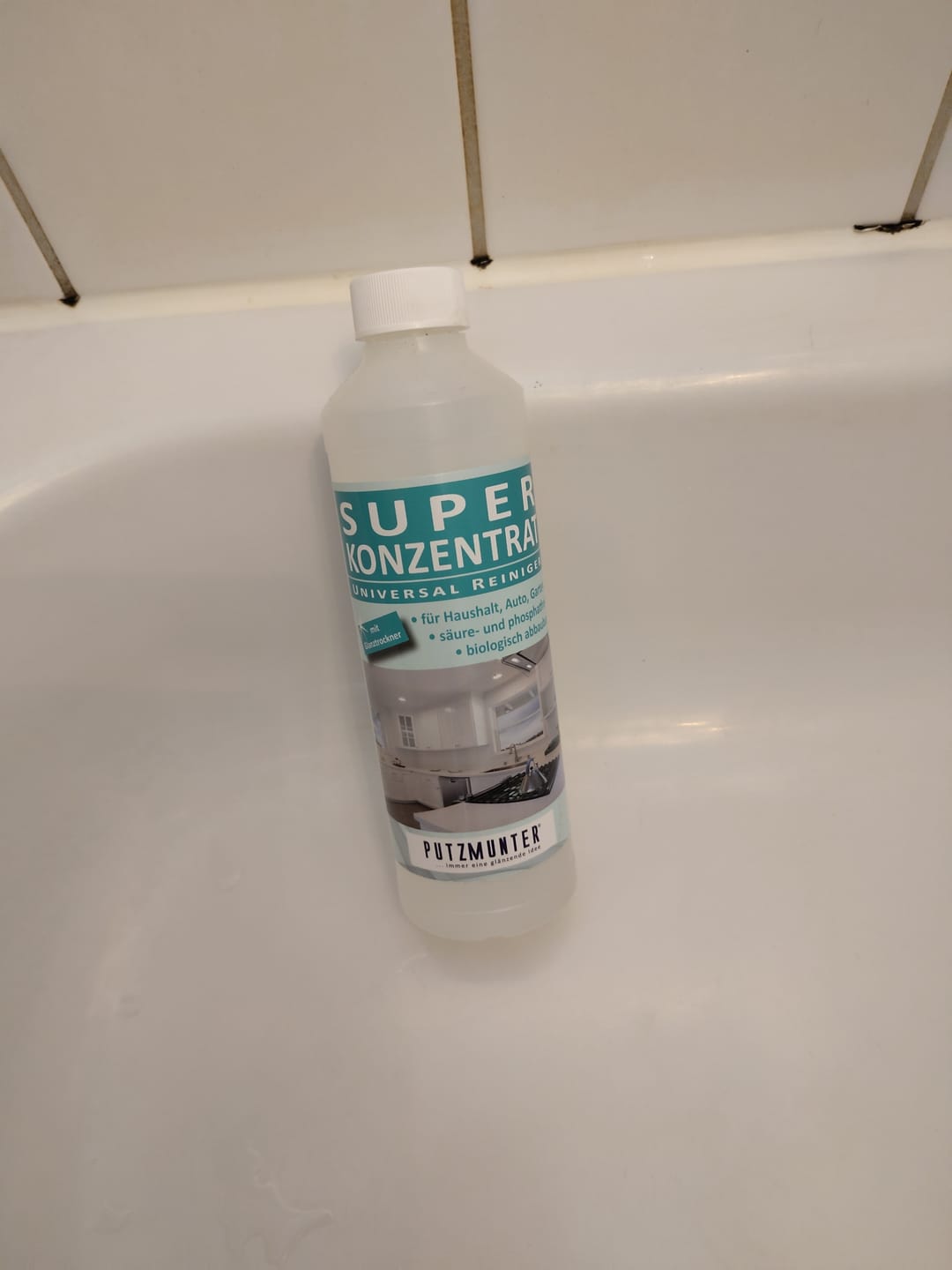 Customer photo review of PUTZMUNTER Super Konzentrat 2 Liter incl. Leerflasche