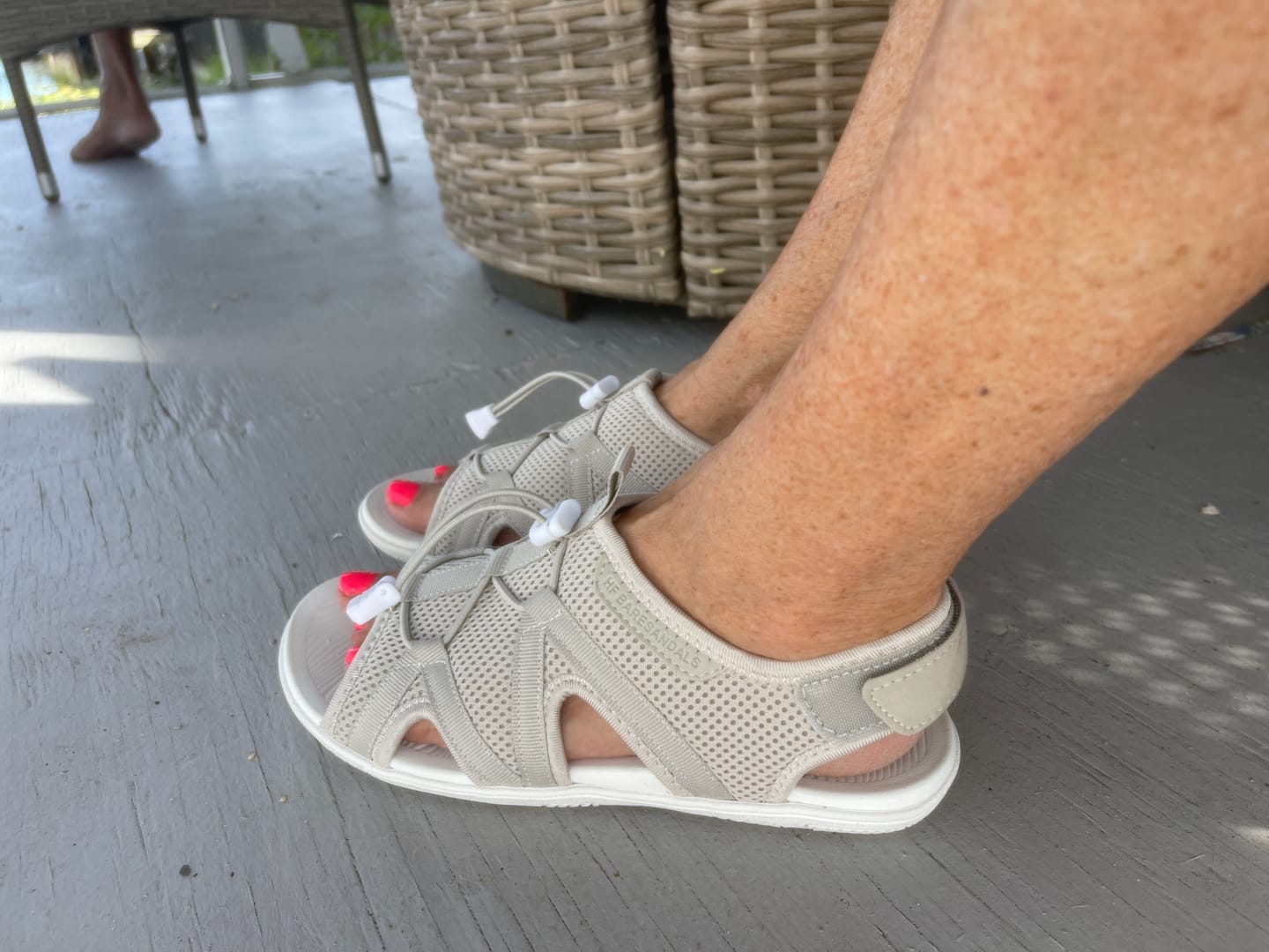 Customer photo review of HF Baresandals II – Ergonomic Footbed & Ultra-Lightweight Barefoot Sandals