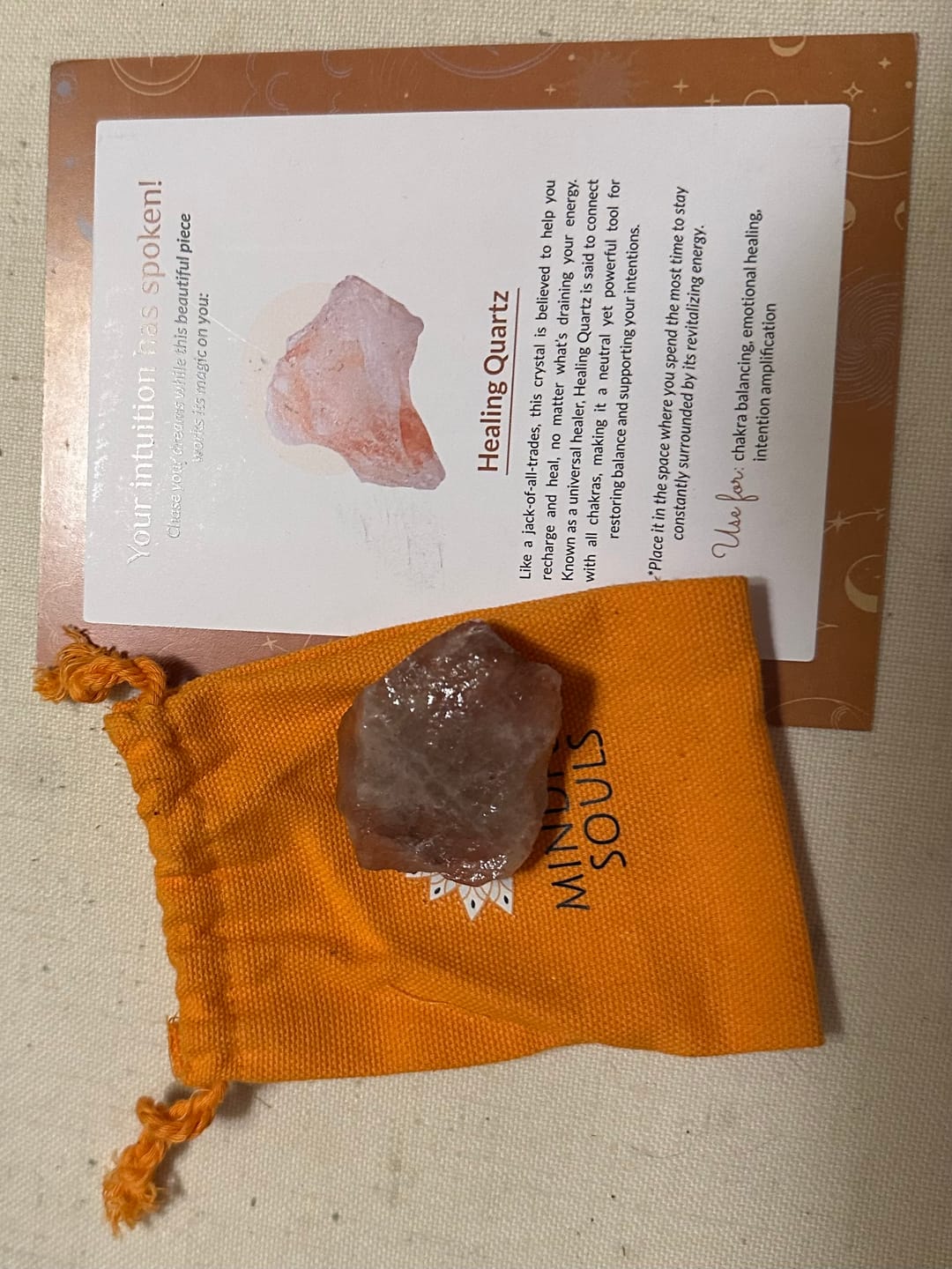 Customer photo review of Genuine Natural Crystal Subscription Add-on