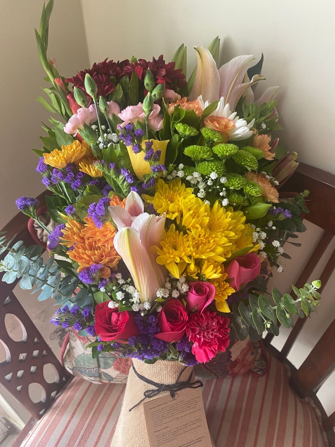 Customer photo review of A Riot of Colours
