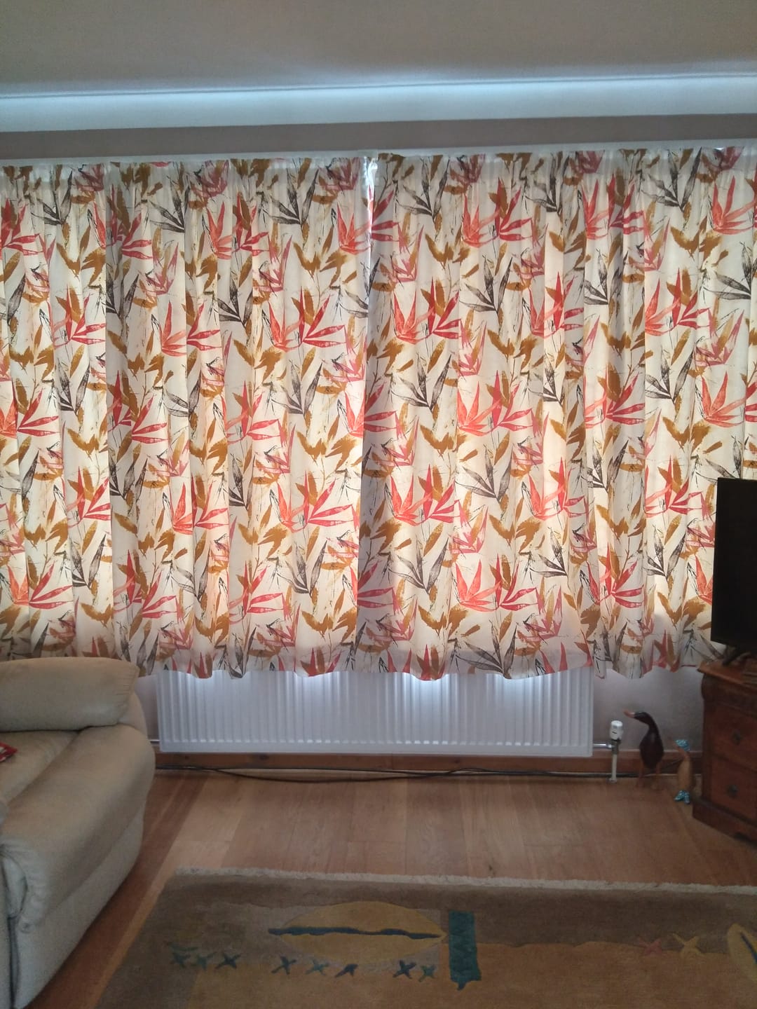 Customer photo review of Thermal Curtain Interlining Fabric