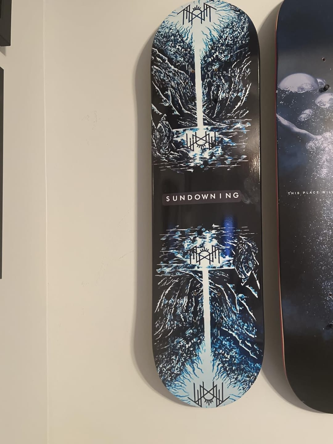Customer photo review of Print Custom Skateboard 31"x8"