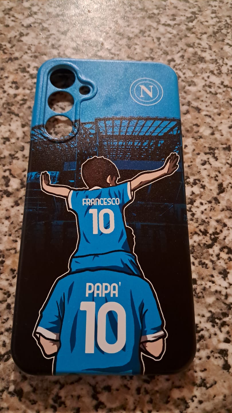 Customer photo review of NAPOLI - COVER PAPA' E FIGLIO