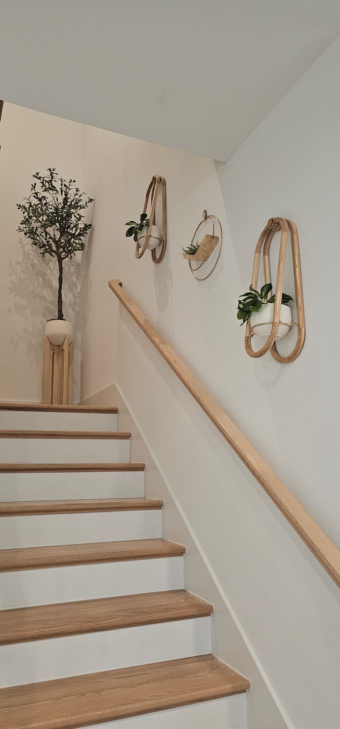 Customer photo review of Frame Wall Planter + Pot