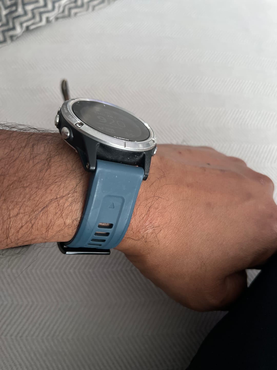 Customer photo review of QuickFit 22mm 26mm Strap for Garmin Epix Gen 2 Silicone Watch Strap for Garmin Fenix 7 7X 5Plus 6XPro Enduro 2