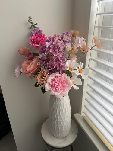 Customer photo review of Pastel Flowers