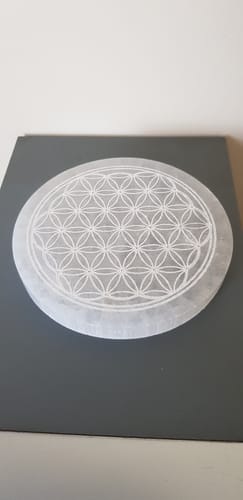 Customer photo review of Plateau "Fleur de vie"