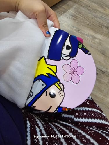 Customer photo review of Print Custom Skateboard 31"x8"