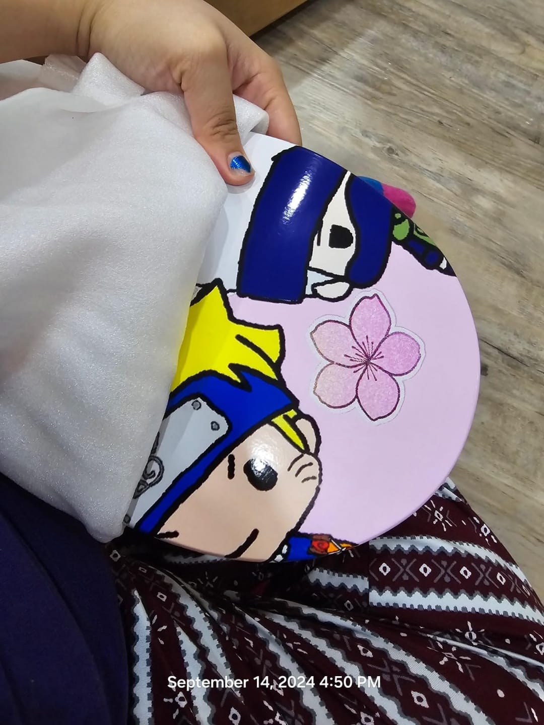 Customer photo review of Print Custom Skateboard 31"x8"