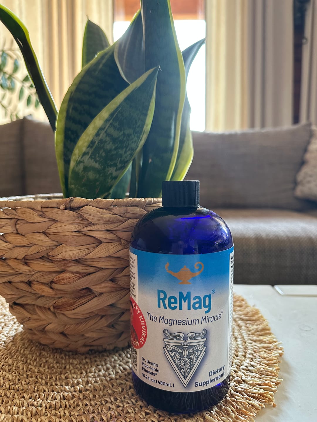 Customer photo review of ReMag® Liquid Magnesium, 480ml (toidulisand magneesiumiga)