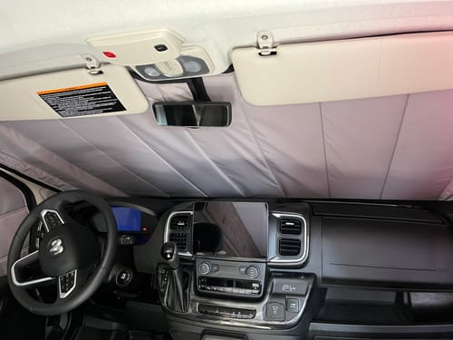 Customer photo review of Promaster - Windshield Shade