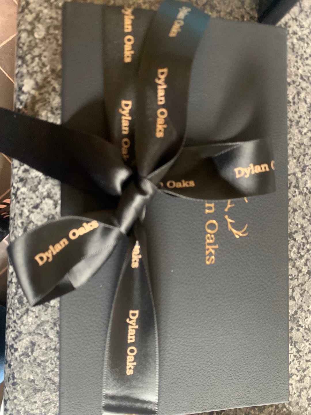 Customer photo review of The Engraved Bracelet Gold