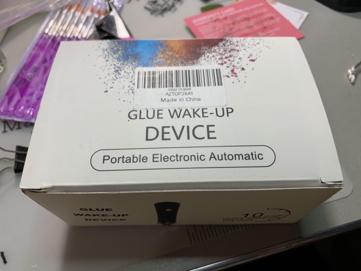 Customer photo review of Glue Shaker / Glue Mixer